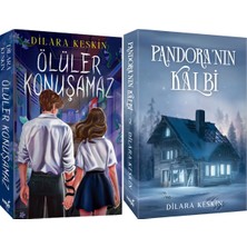 İndigo Kitap Ölüler Konuşamaz Karton Kapak ve Pandora’nın Kalbi 2 Karton Kapak (Dilara Keskin) 2'li Set