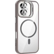 Feedback Joko Apple iPhone 17 Remim Lensli Magsafe Standlı Kapak - Titan Gri