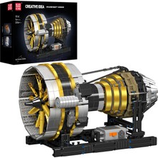 Mould King 10141 Motorlu Türbin Motoru Yapım Seti | 2.256 Parça