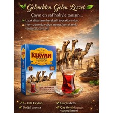 Kervan Roni  % Saf Seylan Super Pekoe Çay Srilanka Dağlarından Gelen Doğal Aroma 900 gr