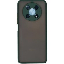 Feedback Newface Huawei Nova Y90 Kılıf Montreal Silikon Kapak - Yeşil