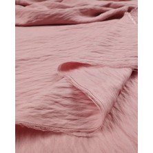 Kumaş Parça Pastel Pembe Aerobin Dokuma En: 150CM