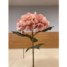 Yapay Çiçek Ortanca Büyükboy Renk Pembe Boy 80 cm