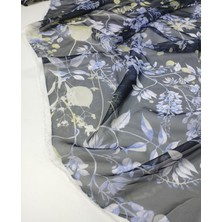 Kumaş Parça ⏳🧵 Siyah Mavi Sarı Renklerde Şifon Kumaş En: 140CM