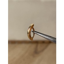 Rupen Kraft 316 L Cerrahi Çelik Basic Klips Toka Model Göbek Piercingi Çelik Göbek Piercingi