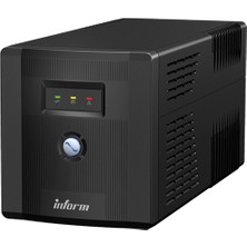 Verto Inform Guardıan 1500VA Line Interactive (7-20DK) LED Ups (2X9AH)