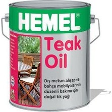 Verto Hemel Teak Oil 1. Sınıf Tik Yağı 2,5 Litre