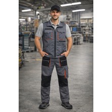 Eser İş Güvenliği Anubis Pantolon Yelek Iş Takımı Bol Cepli