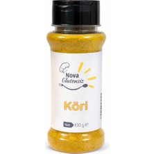 Nova Glutensiz Glutensiz Köri 100 G – Doğal Baharat Karışımı, Glutensiz, Aromatik Lezzet