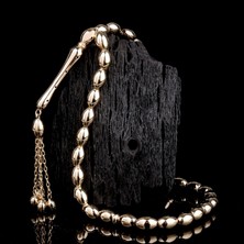 İskender Tesbih 14 Ayar Klasik Altın Tesbih