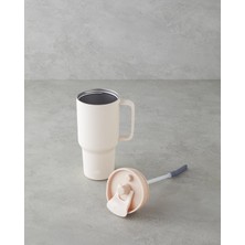 English Home Good Mood Sascha Paslanmaz Çelik Termos 1000 ml Açık Pembe