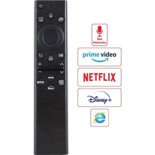 Samsung BN59-01385D 2018-2023 ( BN59 ) Serisinin Hepsine Uyumludur UHD QLED Çerçeve QLED 4K 8k Akıllı Tv'ler Için Ses Komutlu Tv Kumandası