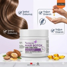 Nemesis Keratin Saç Botox 300ML – Saç Bakım Maskesi Ipek Proteini, Keratin, Argan ile Derinlemesine Bakım