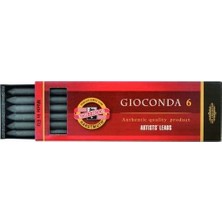 Koh-i-Noor Koh-I Noor 5.6 mm Portmin Ucu 4B Graphite Renkli 6'lı Kutu Sanatsal Malzemeler