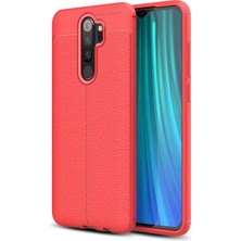 Cenk Xstore Newface Xiaomi Redmi Note 8 Pro Kılıf Auto Focus Kapak - Kırmızı