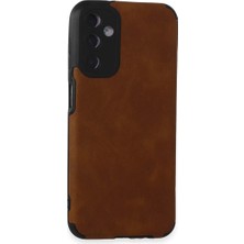 Cenk Xstore Newface Samsung Galaxy M14 5g Kılıf Loop Deri Silikon - Kahverengi