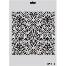 Verto Rich Dantel Seri DN-916 Stencil 35X25 cm