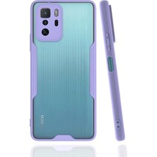 Cenk Xstore Newface Xiaomi Poco X3 Gt Kılıf Platin Silikon - Lila
