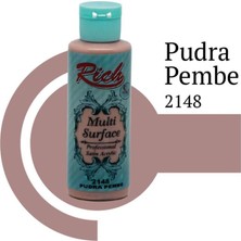 Verto Rich Multi Surface 2148 Pudra Pembe Akrilik Boya 120 cc