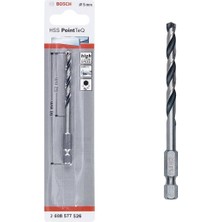 Verto Bosch Pointteq Altıgen Şaftlı Hss Matkap Ucu 5 mm
