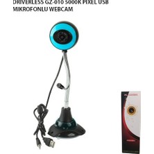 Verto Driverless GZ-010 5000K Pixel USB Mıkrofonlu Webcam