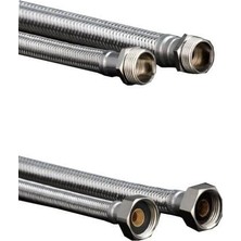 Verto 1/2x1/2 Nipelli Flex Hortum 50 cm