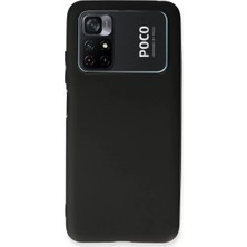 Cenk Xstore Newface Xiaomi Poco M4 Pro 4g Kılıf First Silikon - Siyah