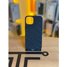 Avcı Teknoloji Market iPhone 14 Uyumlu Kaymaz Tırtıklı Dokulu Mat Kılıf