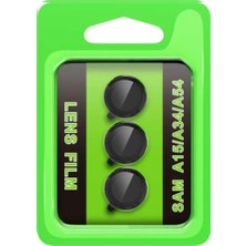 Cenk Xstore Newface Samsung Galaxy A15 4g Raze Metal Kamera Lens - Siyah