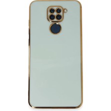 Cenk Xstore Newface Xiaomi Redmi Note 9 Kılıf Volet Silikon - Açık Yeşil