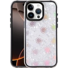 Cenk Xstore Newface Apple iPhone 15 Pro Max Lumi Desenli Kapak - Siyah