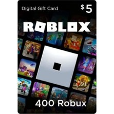 Roblox Gift Card - 400 Robux (Eur Eksiksik Tam Yüklenir)