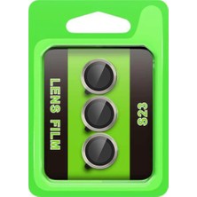 Cenk Xstore Newface Samsung Galaxy S23 Raze Metal Kamera Lens - Gri