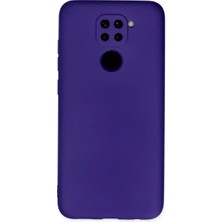 Cenk Xstore Newface Xiaomi Redmi Note 9 Kılıf Nano Içi Kadife Silikon - Mor