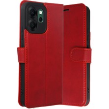 Cenk Xstore Newface Oppo Reno 14F Trend S Plus Kapaklı Kılıf - Kırmızı