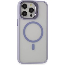 Cenk Xstore Joko iPhone 15 Pro Kılıf Roblox Lens Magsafe Standlı Kapak - Lila