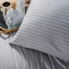 Clasy %100 Pamuk Saten Çift Kişilik Lastikli Çarşaf + 2 Adet Yastık Kılıfı 160 x 200