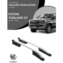 Turtle Foton Tunland G7 2024-2025 Falcon Tavan Çıtası - Gri