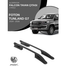 Turtle Foton Tunland G7 2024-2025 Falcon Tavan Çıtası - Siyah