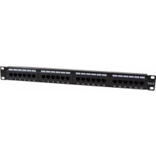 Urfakent Uranıum P24UTP PP-UC6-2524 Cat6 24 Port Dolu Patch Panel