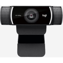 Urfakent Logıtech C922 Full Hd 1080P Profesyonel Yayıncı Webcam Siyah 960-001088