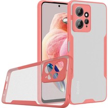 Cenk Xstore Newface Xiaomi Redmi Note 12 4g Kılıf Platin Silikon - Pembe