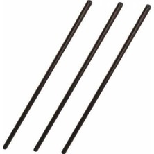 Mum Sıcak Silikon Siyah 6,2 mm 30 cm 3 Adet