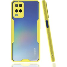 Cenk Xstore Newface Oppo A54 4g Kılıf Platin Silikon - Sarı