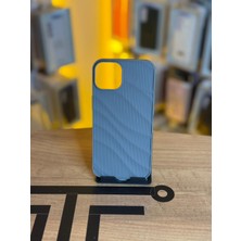 Avcı Teknoloji Market iPhone 14 Uyumlu Kaymaz Tırtıklı Dokulu Mat Kılıf