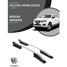 Turtle Nıssan Navara (D23) 2015 -2025 Falcon Tavan Çıtası - Gri