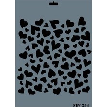 Verto Rich New Seri N-254 Stencil 35X25 cm