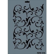 Verto Rich New Seri N-270 Stencil 35X25 cm