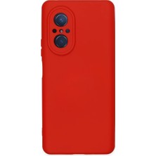 Cenk Xstore Newface Huawei Nova 9 Se Kılıf Nano Içi Kadife Silikon - Kırmızı