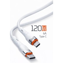 Ebotek Sbz 120W Type-C To Type-C Ultra Hızlı Şarj Kablosu Samsung - Xiaomi - Mi - Redmi - Note Tüm Modellere Uyumlu